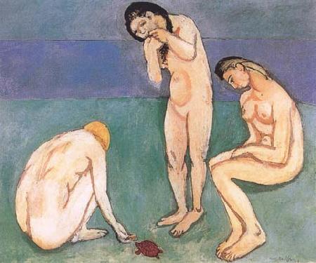 Henri Matisse Bather with a Tortoise (mk35) oil painting image